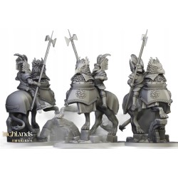 Knights of the Rising Sun x3 - Bigusson - druk 3d - Highlands Miniatures