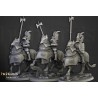 Knights of the Rising Sun x3 - Bigusson - druk 3d - Highlands Miniatures
