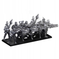Sunland Crossbowmen x7 + command - Bigusson - Highlands Miniatures