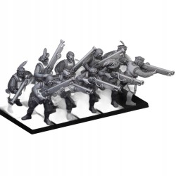 Sunland Arquebusiers x10 - Bigusson - Highlands Miniatures