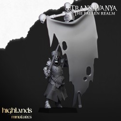 Skeletal Guard with Great Weapons x 5 regular - 3d - Highlands Miniatures