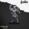 Gallia Archers x 7 + cmd - druk 3d - Bigusson - Highlands Miniatures