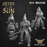 IMPERIAL LION WARRIORS x 5 regular - Bigusson - Druk 3D - White Angels