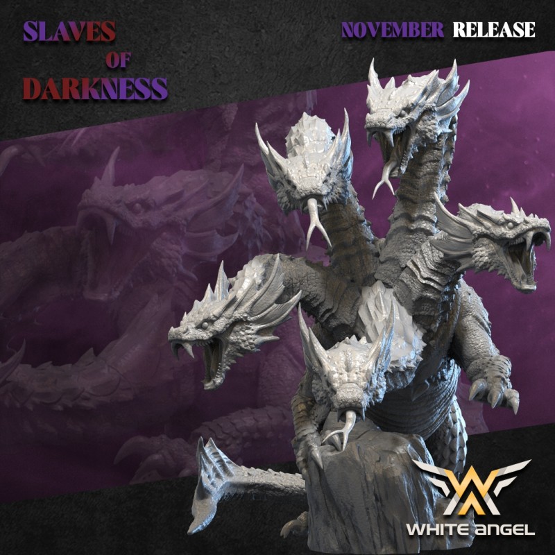 HYDRA - Bigusson - Druk 3D - White Angels HYDRA - Bigusson - Druk 3D - White Angels