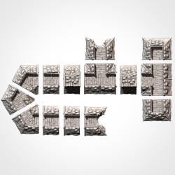 WWII Modular Trenches 3 -Bigusson- Teren do gier bitewnych - Txarli Factory