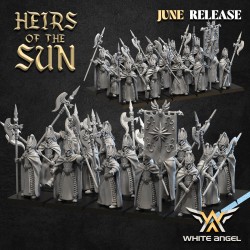 GUARDS OF THE SUN x10 - Bigusson - Druk 3D - White Angels