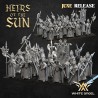 GUARDS OF THE SUN x10 - Bigusson - Druk 3D - White Angels