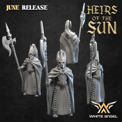 GUARDS OF THE SUN x10 - Bigusson - Druk 3D - White Angels