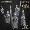 GUARDS OF THE SUN x10 - Bigusson - Druk 3D - White Angels