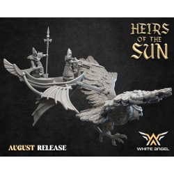 SKY GUARDIAN OF THE HIGH KINGDOM - Bigusson - Druk 3D - White Angels