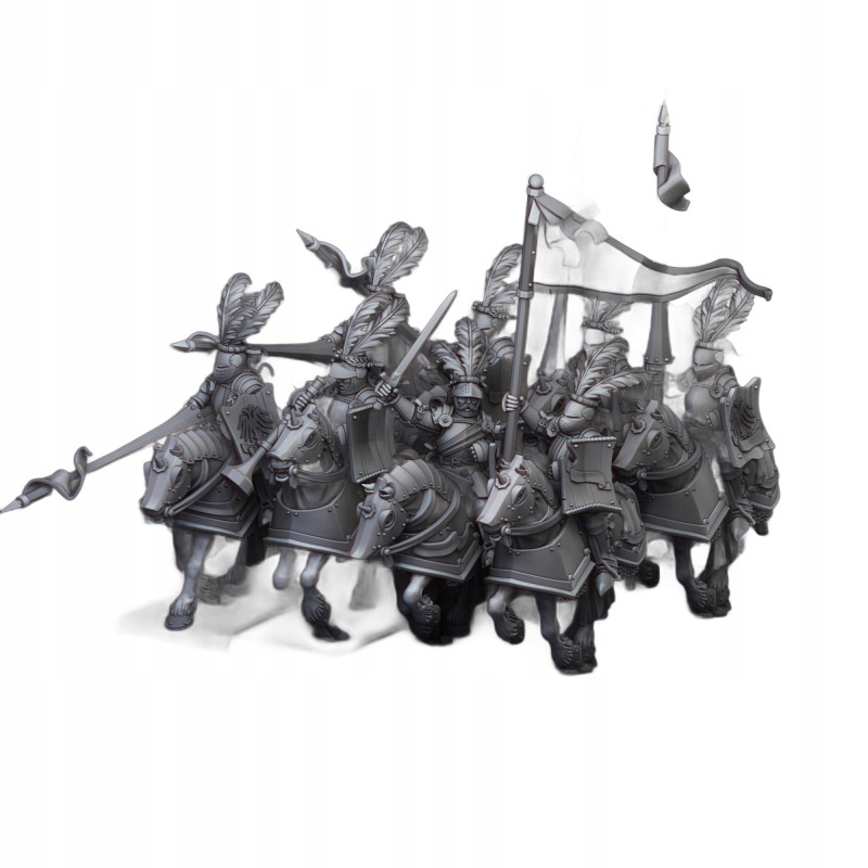 Sunland Cavalry x 5 - Druk 3d - Highlands Miniatures
