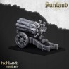 Sunland Volley Gun z załogą - Druk 3d - Highlands Miniatures