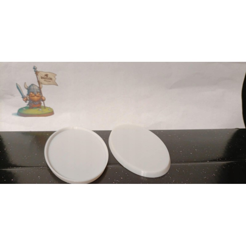 92 x 52 mm podstawka x5 | 92 x 52 mm oval base - Bigusson Miniatures