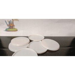 50 mm okrągłe podstawki |50 mm round bases x 5 - Bigusson Miniatures