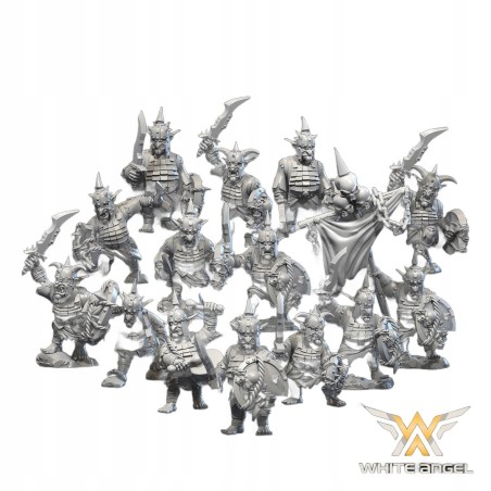 INFERNAL GOBLIN - INFERNAL EMPIRE x 10 - Bigusson - Druk 3D - White Angels