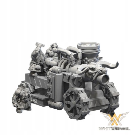 INFERNAL CANNON - INFERNAL EMPIRE - Bigusson - Druk 3D - White Angels