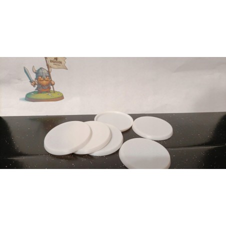 40 mm okrągłe podstawki | 40 mm round bases x 10 - Bigusson Miniatures