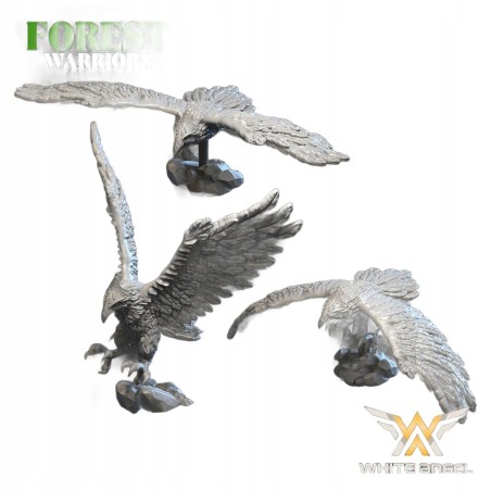 ANCESTRAL EAGLE x 1 - FOREST WARRIORS - Bigusson - Druk 3D - White Angels
