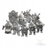 DWARF SHOTGUNNER x 7 + cmd - Bigusson - Druk 3D - White Angels