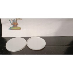 60 mm okrągłe podstawki |60 mm round bases x 3 - Bigusson Miniatures