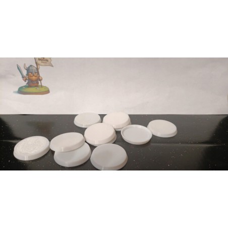 32 mm okrągłe podstawki | 32mm round bases x 10 - Bigusson Miniatures