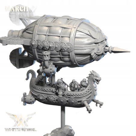 DWARF ZEPPELIN - Bigusson - Druk 3D - White Angels