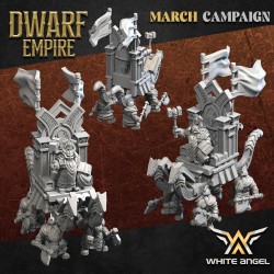 DWARF EMPEROR - Bigusson - Druk 3D - White Angels