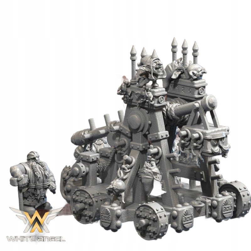 GOBLIN FUN CATAPULT - Bigusson - Druk 3D - White Angels