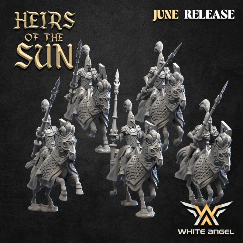 Knights of Light Armed x10 - White Angel Miniatures