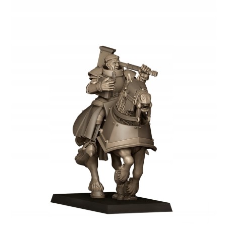 Mounted Sunland Battle Priest - Druk 3d - Highlands Miniatures