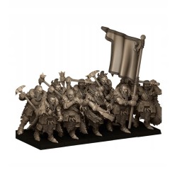 Mergenheim Knights on Foot x10 - Druk 3d - Highlands Miniatures