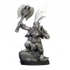 Dwarf Demonseeker Female Scenic Base - Bigusson - Highlands Miniatures