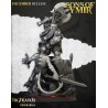 Dwarf Demonseeker Male Scenic Base - Bigusson - Highlands Miniatures
