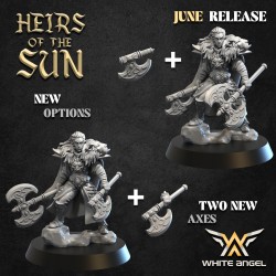 LION COMMANDER - Bigusson - Druk 3D - White Angel Miniatures