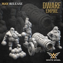 IRON DWARF CANNON - Bigusson - Druk 3D