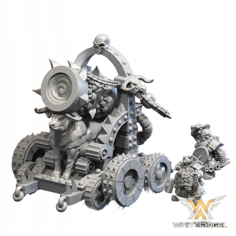 Dectructor Cannon - INFERNAL EMPIRE - Bigusson - Druk 3d - White Angels
