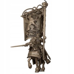 Sunland Battle Standard Bearer - druk 3d - Bigusson - Highlands Miniatures