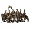 Aegean Sea Hippeis with Bows x7 + cmd - Bigusson - Highlands Miniatures