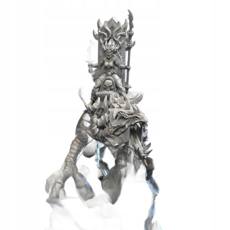 DARK MOTHER DRAGON - Bigusson - Druk 3D - White Angels