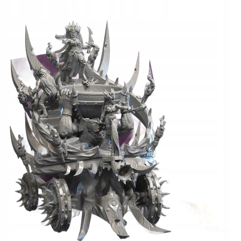 DARK ALTAR OF SACRIFICES - Bigusson - Druk 3D - White Angels