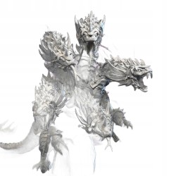 DARK HEAVY HYDRA - Bigusson - Druk 3D - White Angels