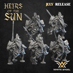 LORDS OF THE HIGH DRAGON x 5 - Bigusson - Druk 3D - White Angels