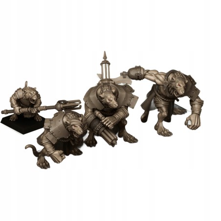 Ratgors and Ratgor Master - Bigusson - Druk 3d - Highlands Miniatures