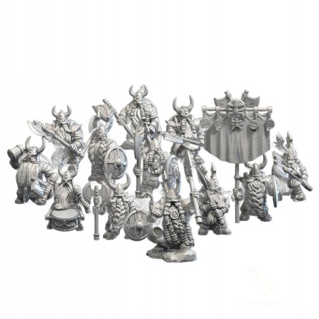 MASTER BEARD WARRIOR x 10 regular Druk 3D
