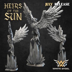 FROST KING PHOENIX - Bigusson - Druk 3D - White Angel