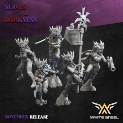 Daughter of the Shadow x 5 - Bigusson - Druk 3D - White Angels