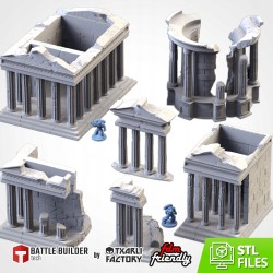 CLASSIC TEMPLES 3 - Bigusson - druk 3d - Txarli Factory