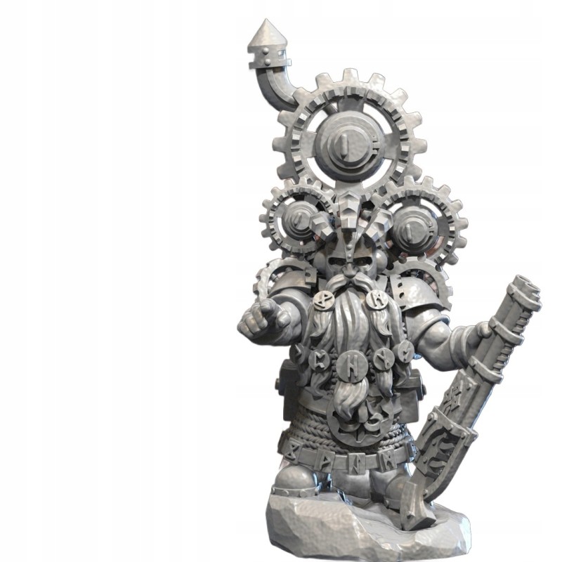 DWARF MASTER ENGINEER - Bigusson - Druk 3D - White Angels
