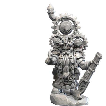 DWARF MASTER ENGINEER - Bigusson - Druk 3D - White Angels