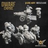DWARF FLAME CANNON - Bigusson - Druk 3D - White Angels